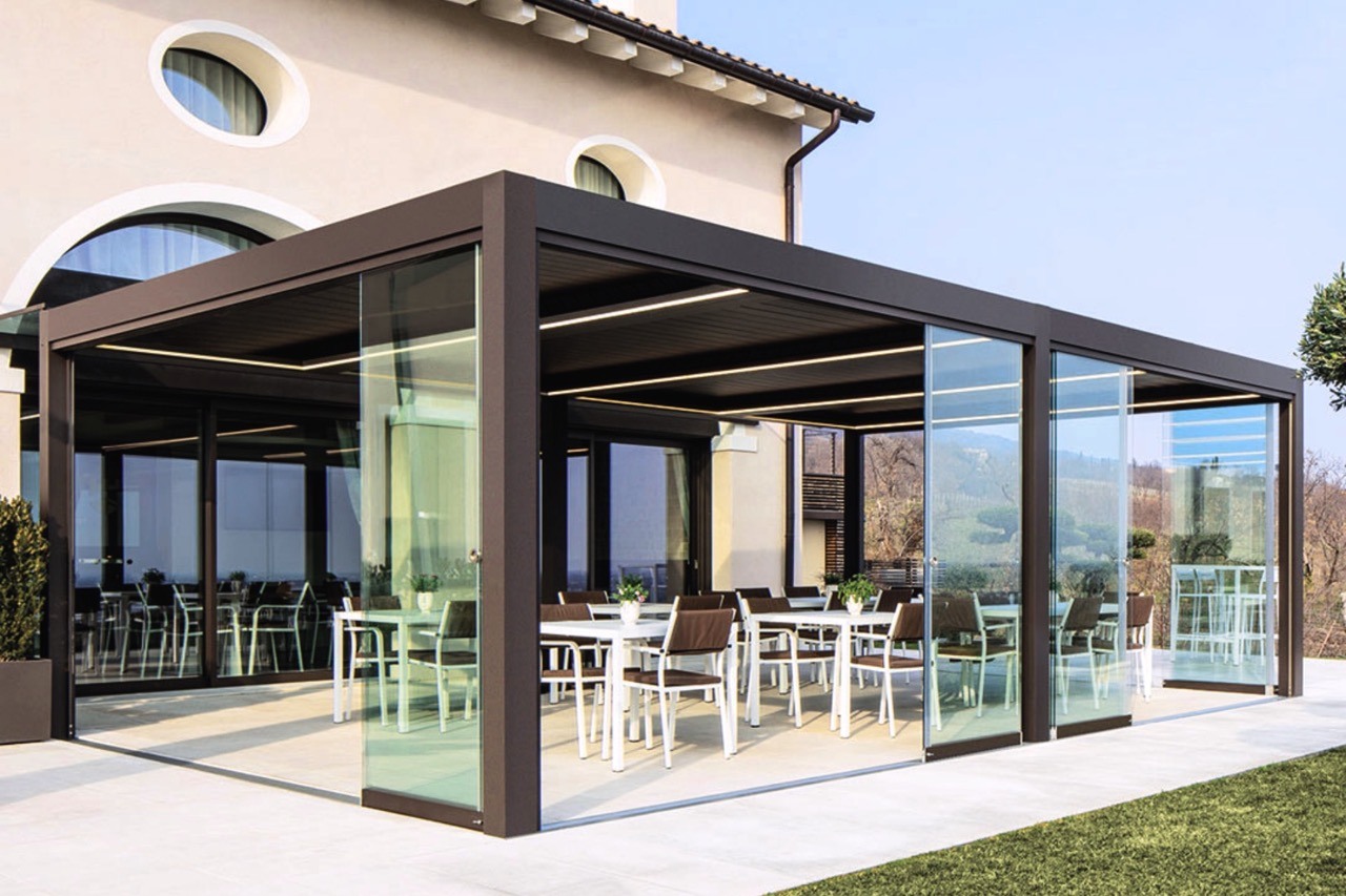 Pergole biochlimatiche zanini e melchiori